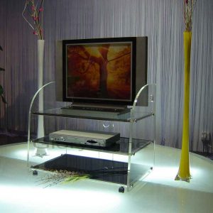 Acrylic TV stand KD