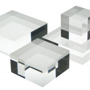 7″ x 7″ Clear Acrylic Base