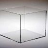Five sided acrylic cube